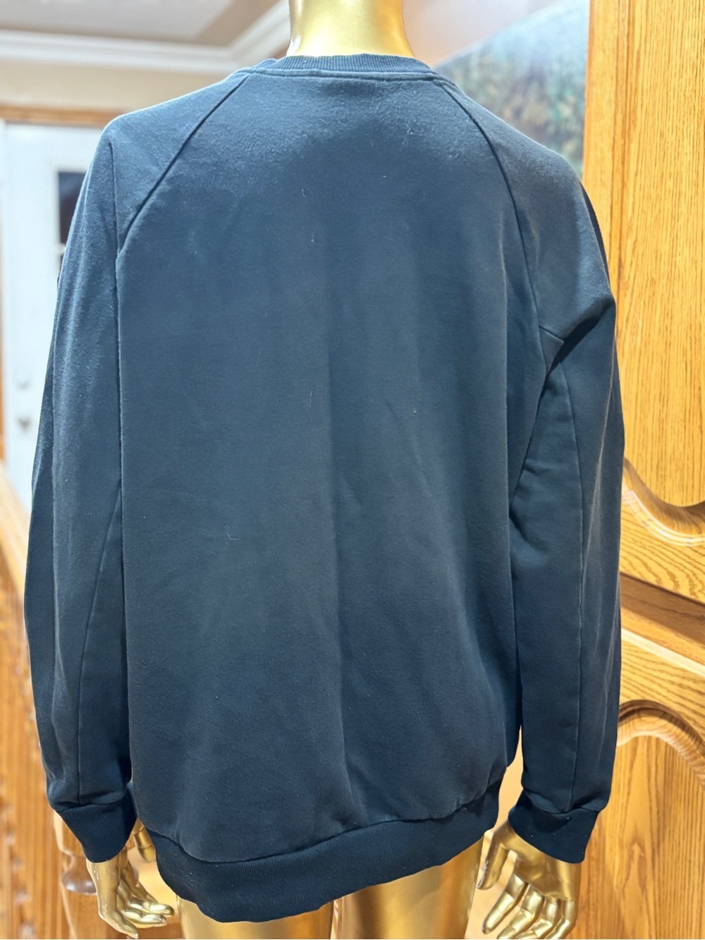 Columbia Dark Navy Logo Crew Sweatshirt - Picture 4 of 6